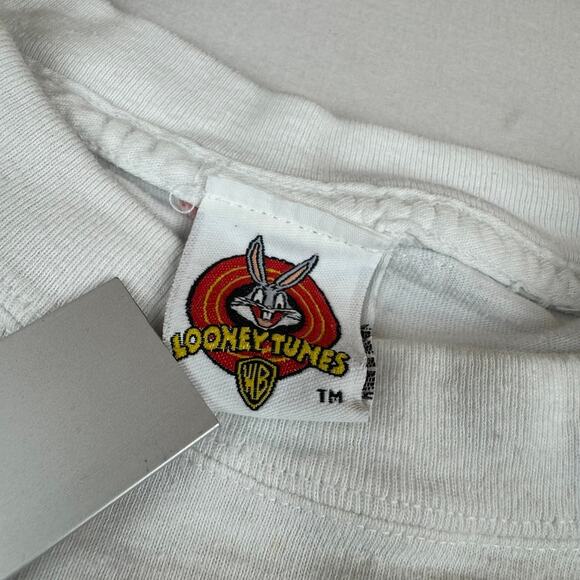 Vintage 90s Looney Tunes Distressed T-Shirt - Picture 7 of 10